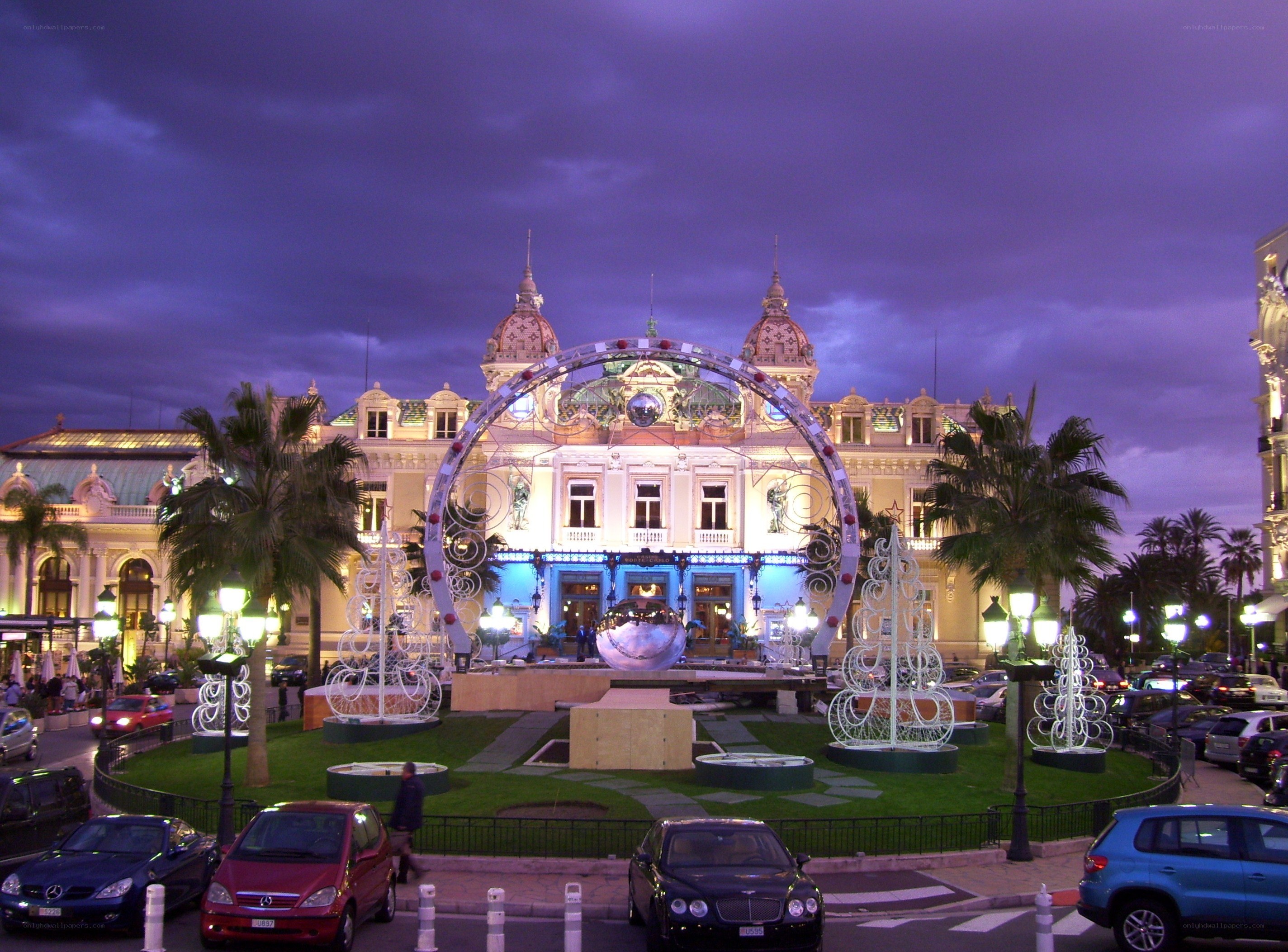 Monaco Casino at dusk