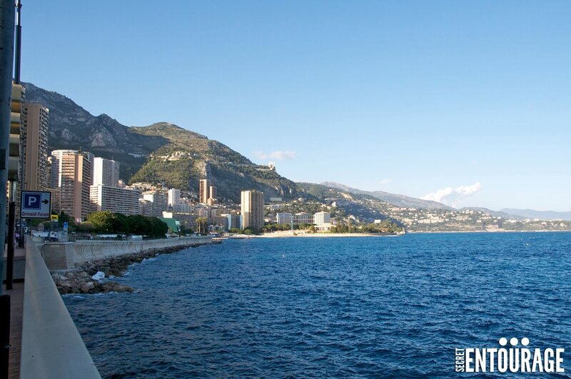 Monaco coastal view