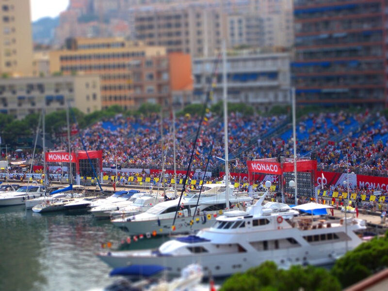 Monaco Grand Prix crowd