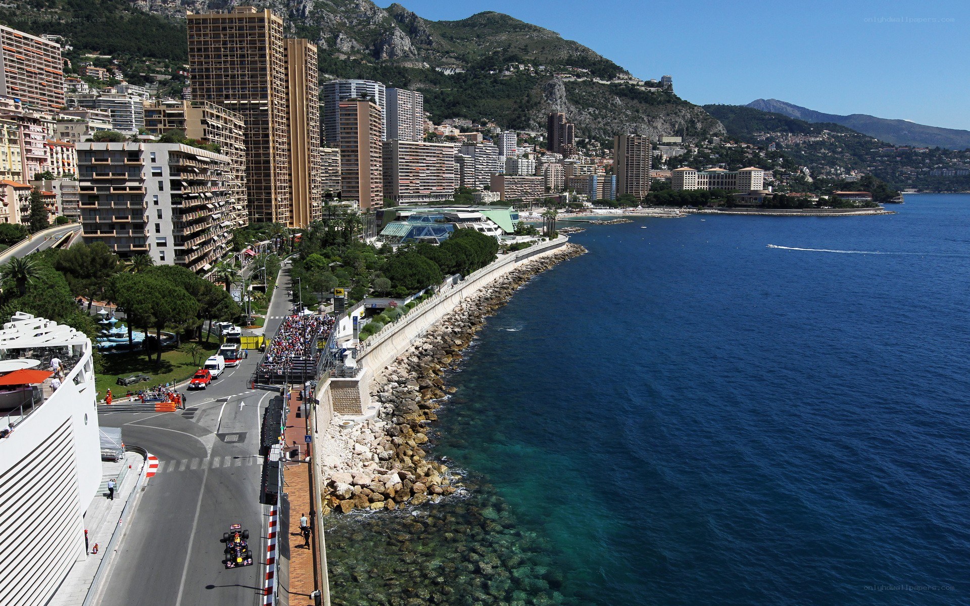 Monaco Grand Prix track