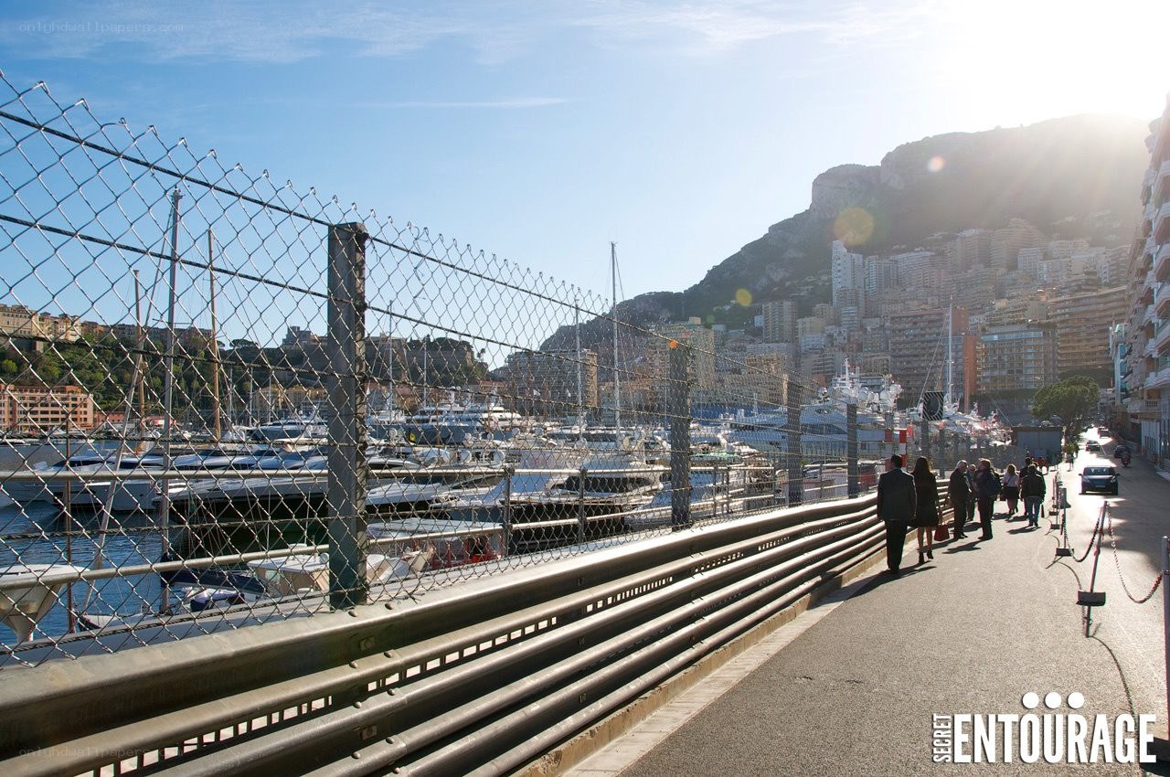 Monaco harbor and cityscape