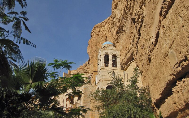 Monastery Carved into Cliff