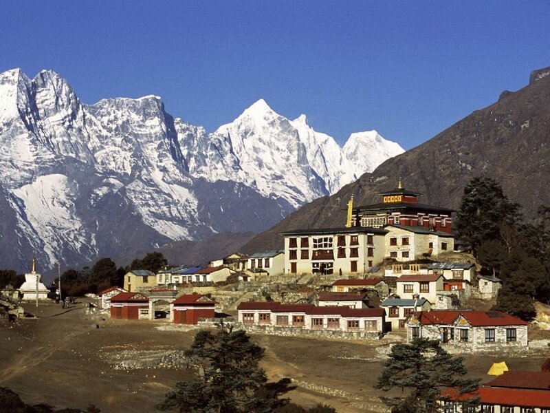 Monastery in Mountains