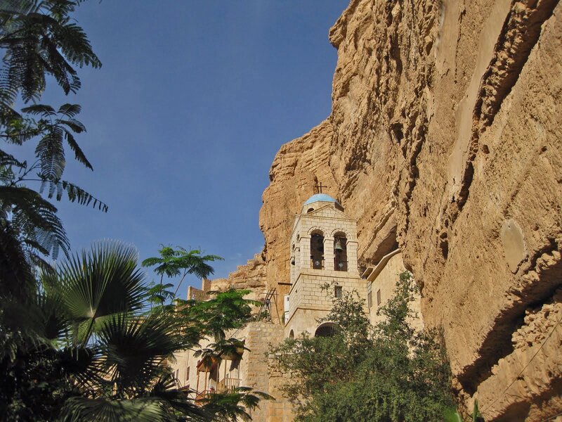 Monastery in Rock Cliff