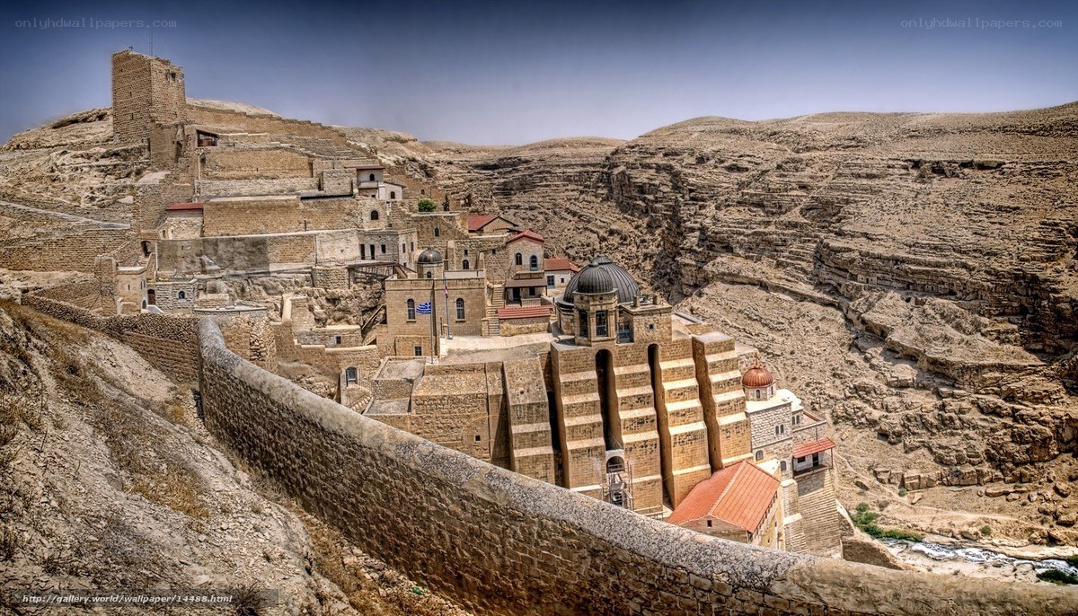 Monastery in the desert