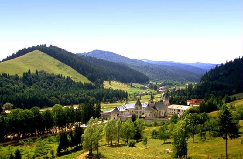 Monastery in Valley — Green