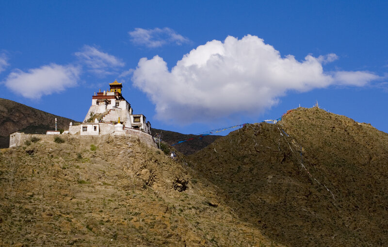 Monastery on a mountain peak