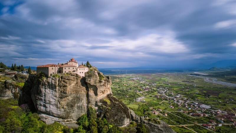 Monastery on a Rock