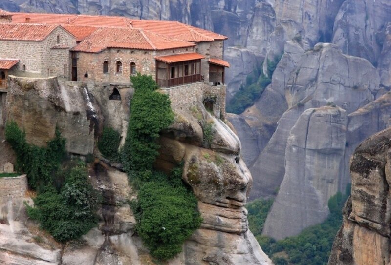 Monastery on Cliff