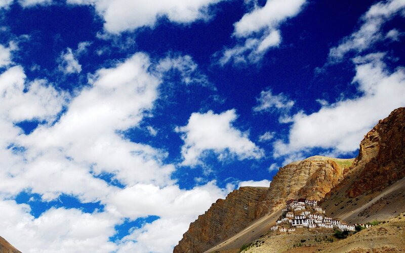 Monastery on Mountainside