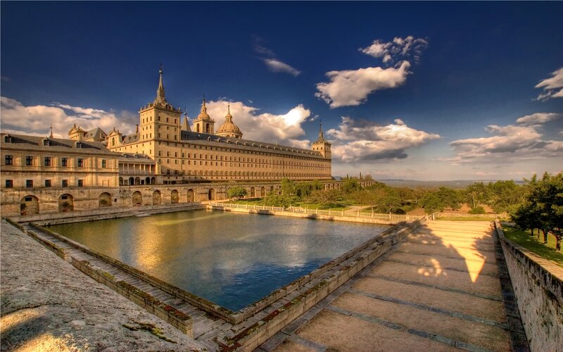 Monastery with Reflecting Pool