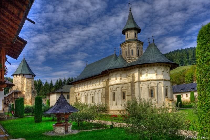Monastery with Stone Church