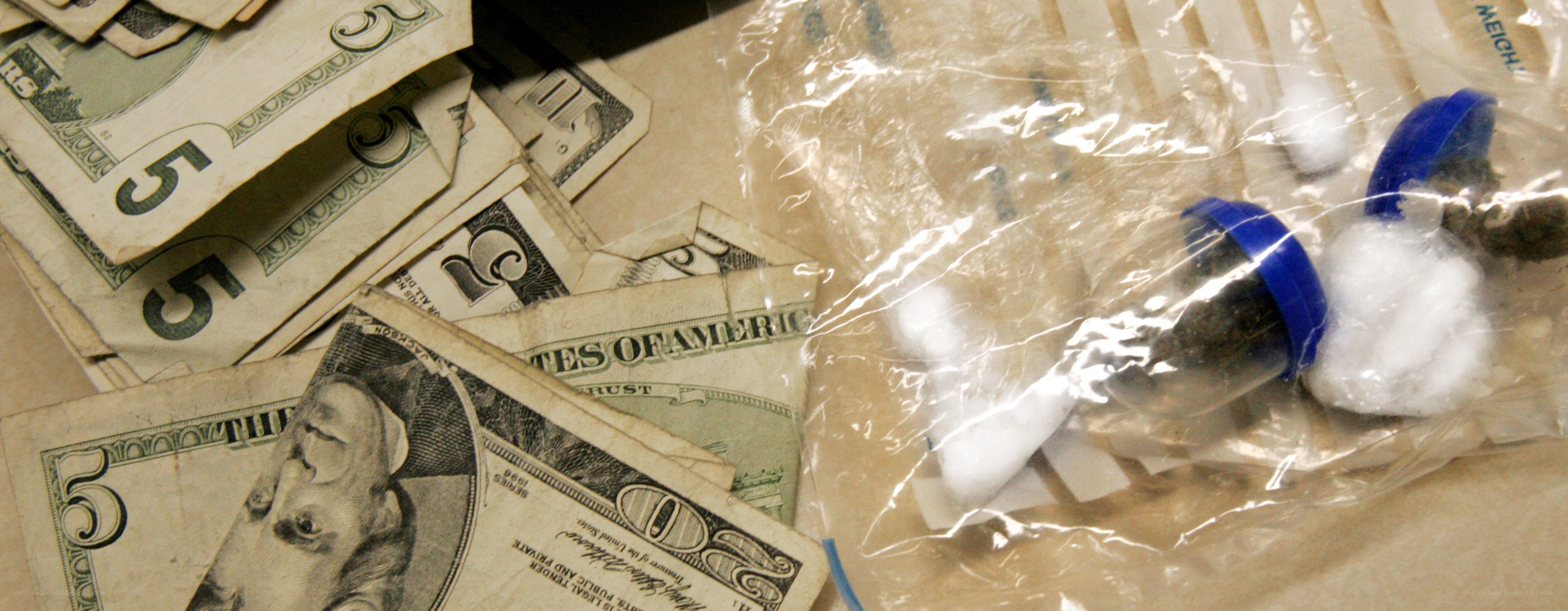 Money and drug paraphernalia
