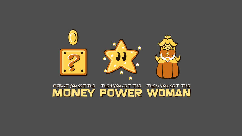 money power woman meme