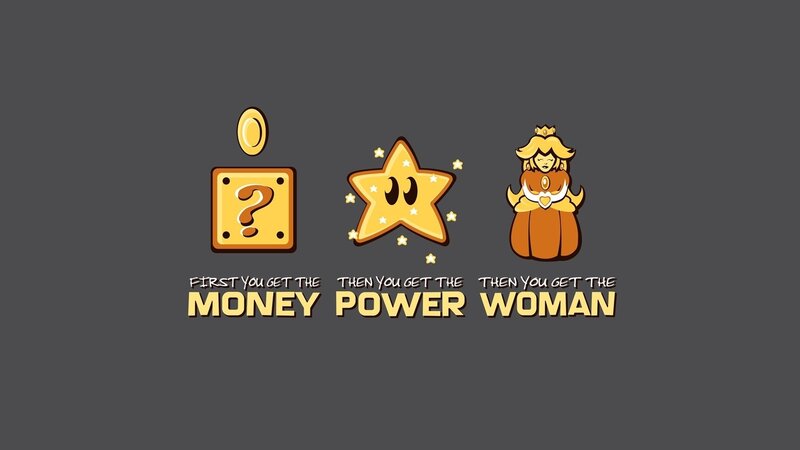 money power woman meme