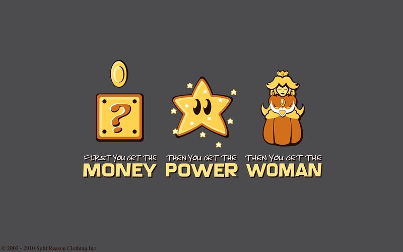 money power woman meme