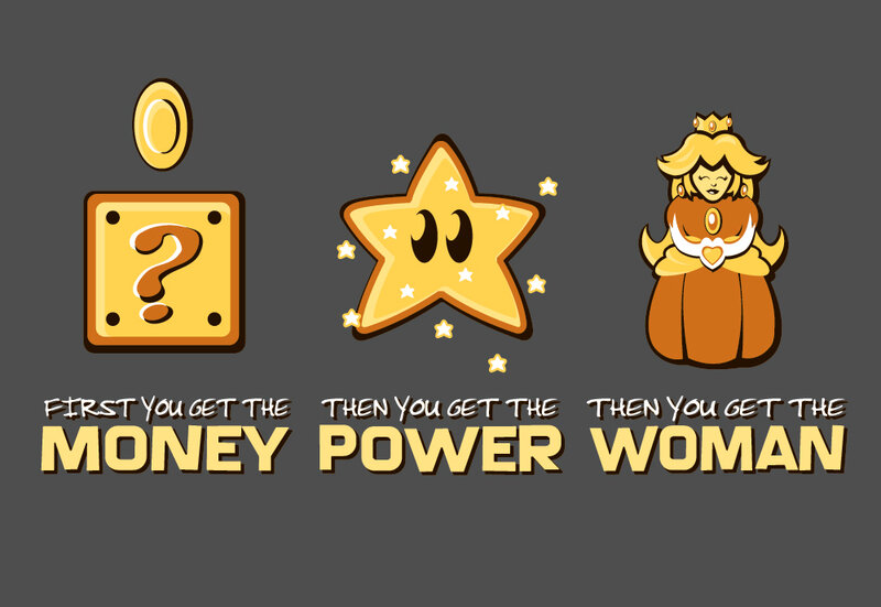 money power woman meme