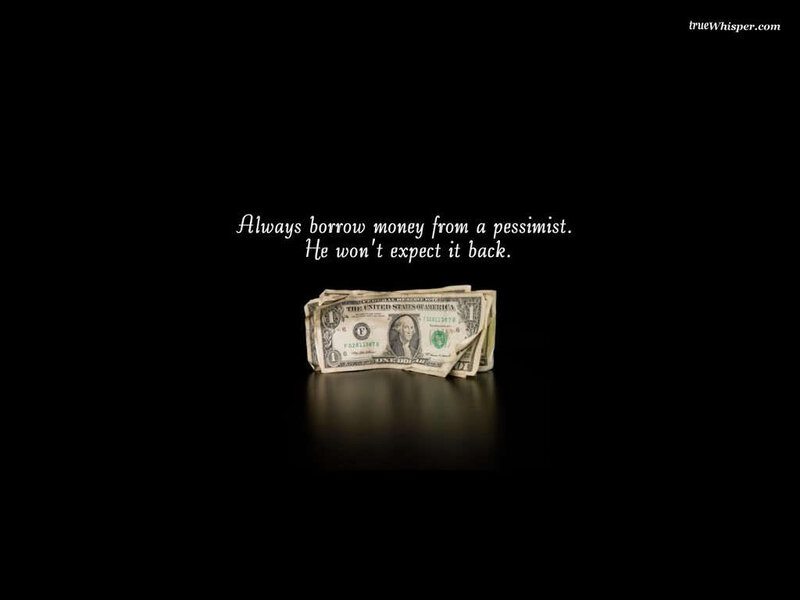 money quote on borrowing