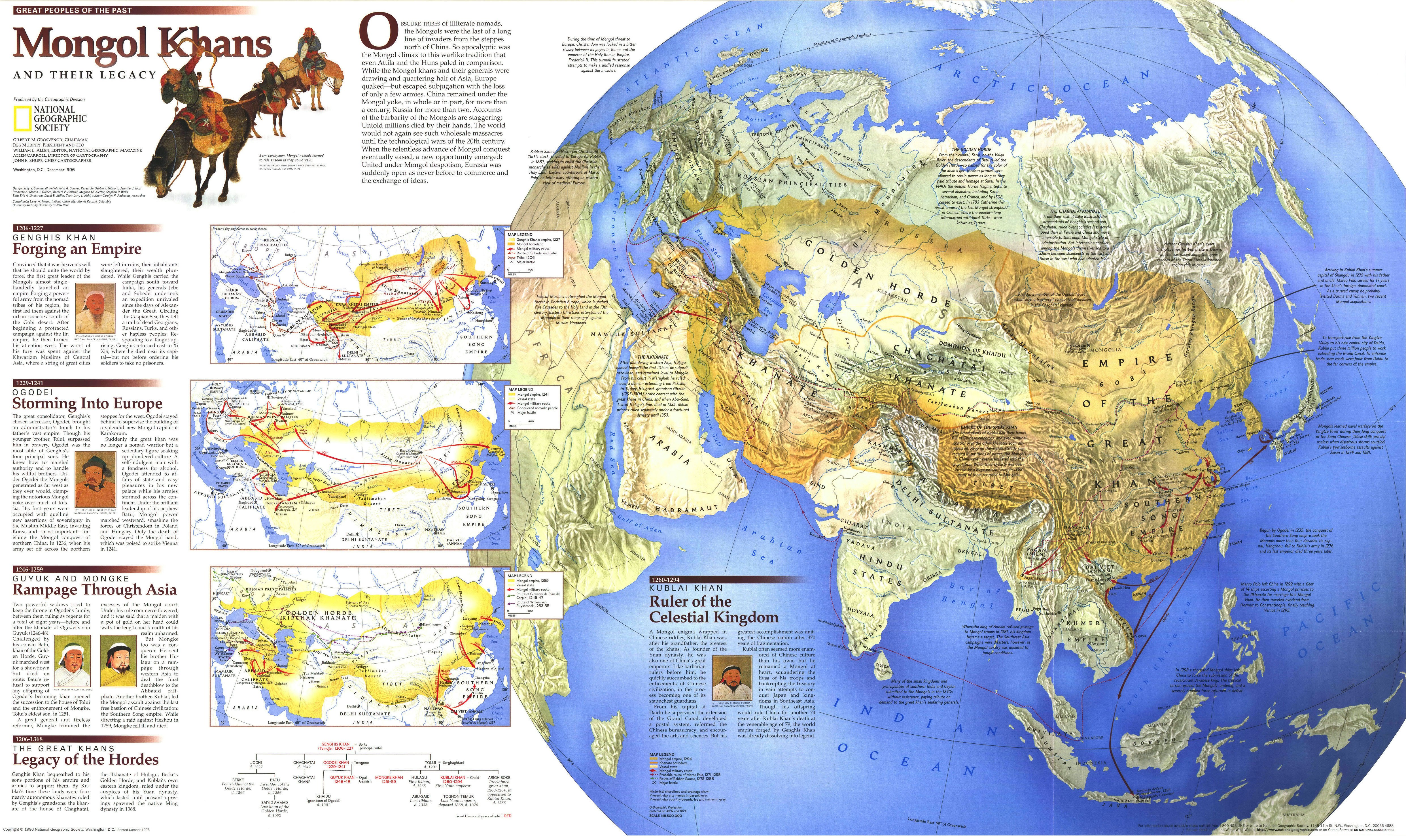 Mongol Khans and Their Legacy