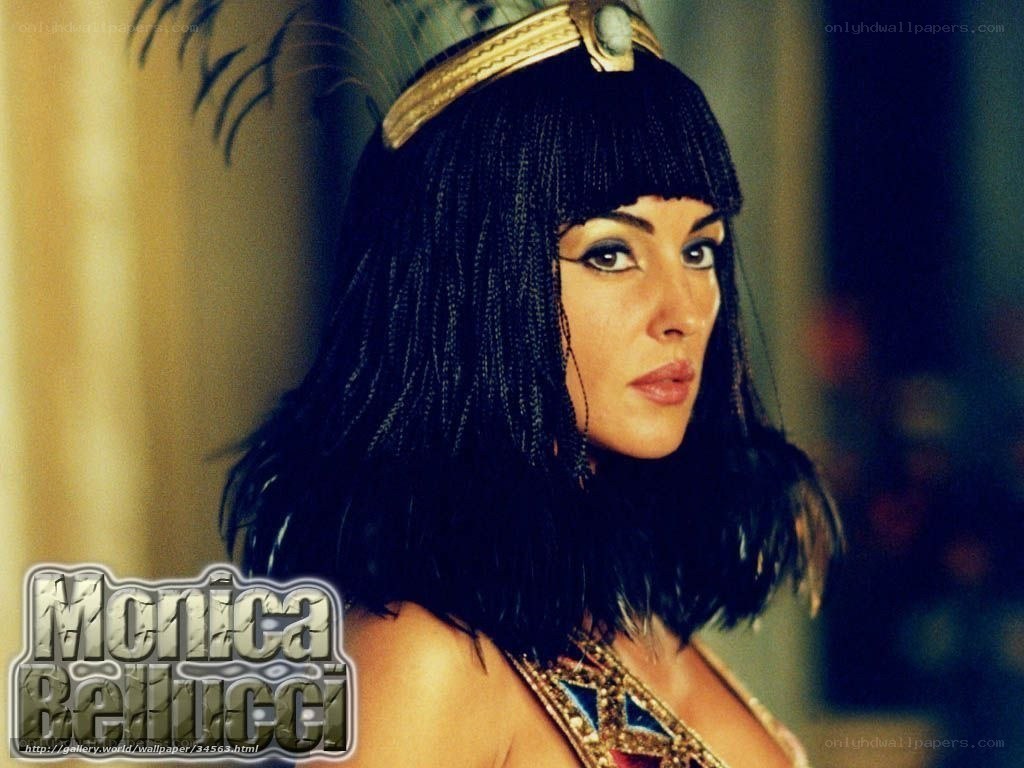 Monica Bellucci as Cleopatra