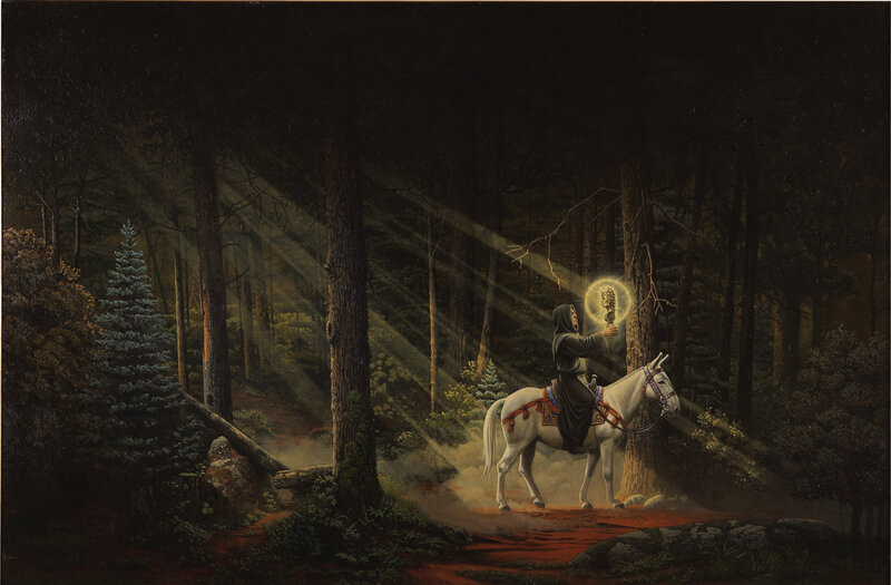 Monk on a White Horse