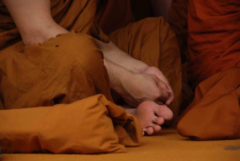 Monk's Feet and Hands