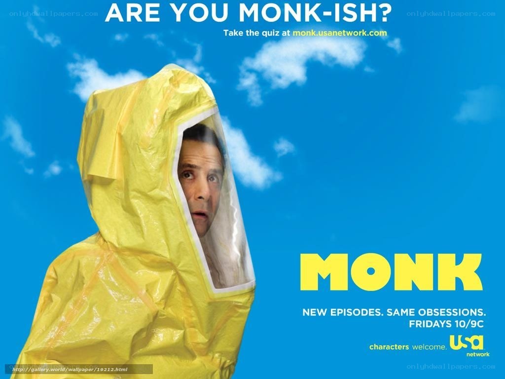 Monk TV show promotional poster