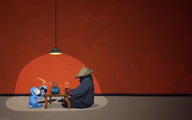 Monkey and Monk