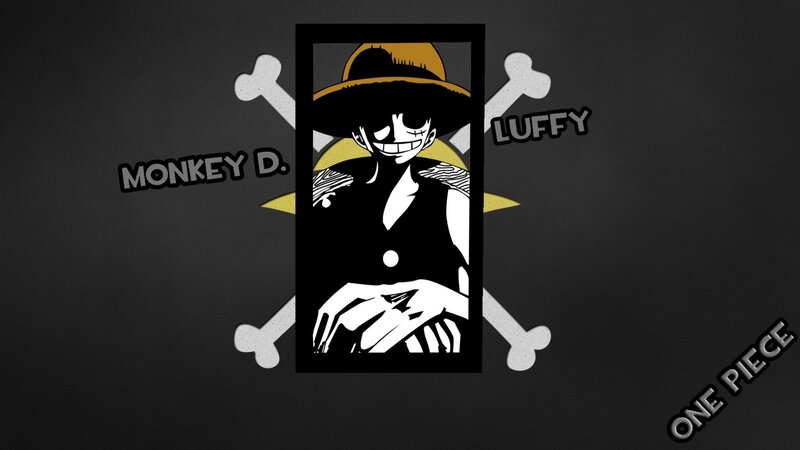Monkey D. Luffy — Black, Dark
