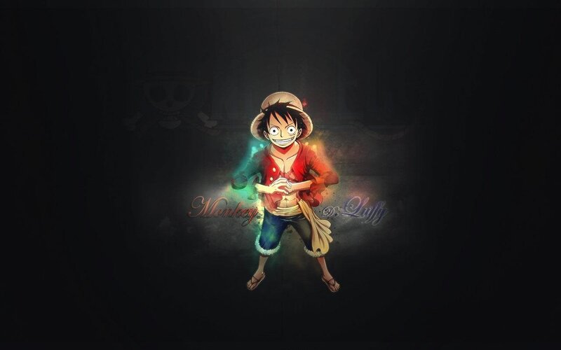 Monkey D. Luffy — Black, Dramatic