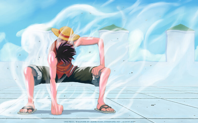 Monkey D. Luffy — Blue, Dynamic