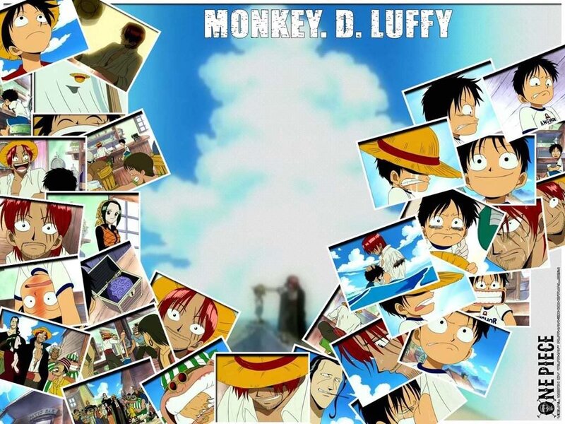 Monkey D. Luffy Collage
