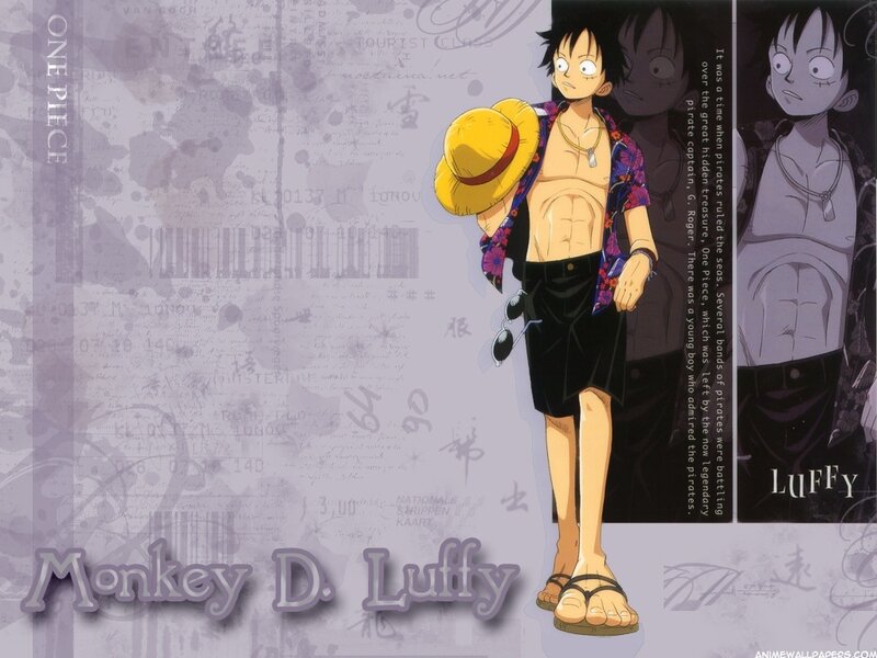 Monkey D. Luffy — Purple, Adventurous