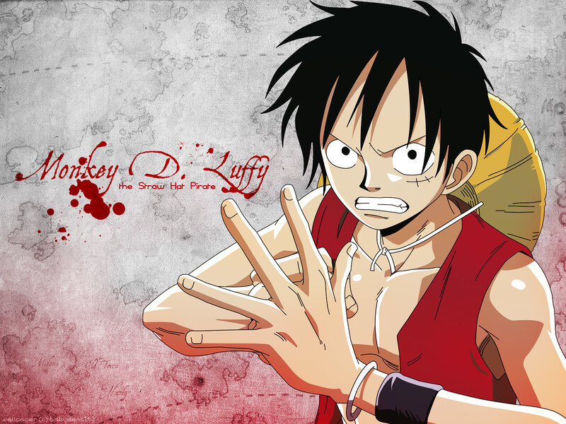Monkey D. Luffy — Red, Determined