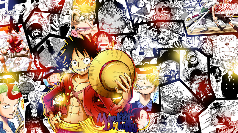 Monkey D. Luffy — Red, Dynamic, Energetic