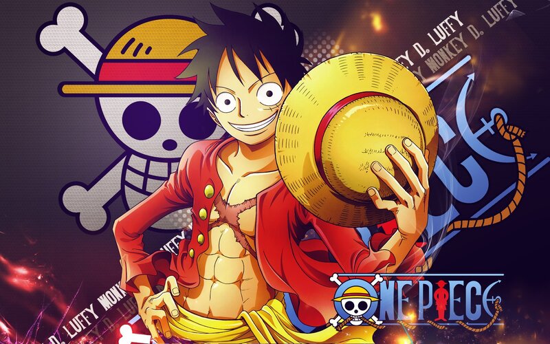 Monkey D. Luffy — Yellow, Energetic, Anime, Straw Hat