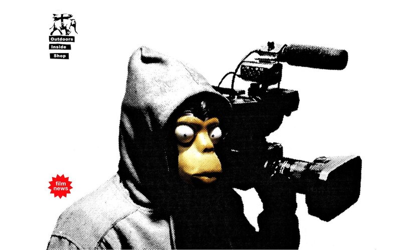 Monkey in Hooded Jacket