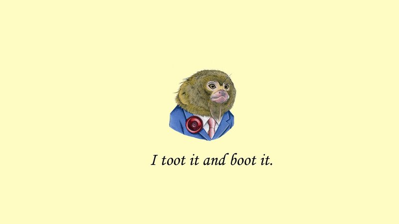 Monkey in Suit