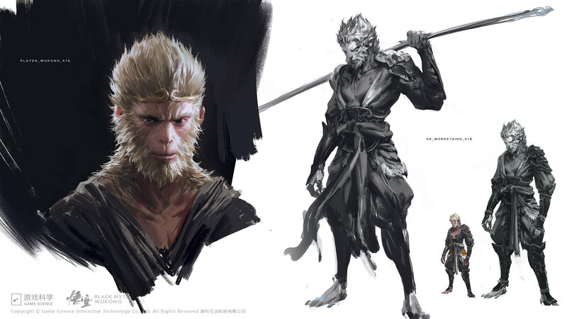 Monkey King Character Design