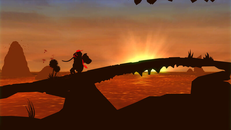 Monkey on a Bridge
