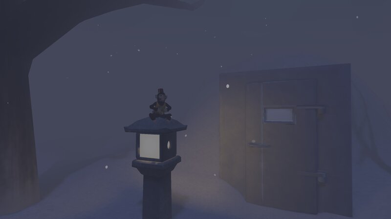Monkey on Lantern
