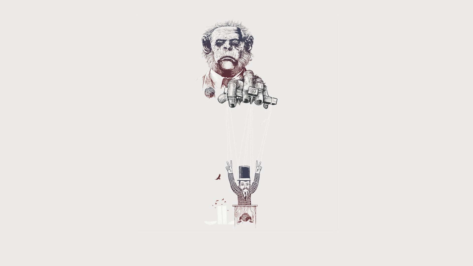Monkey puppet master