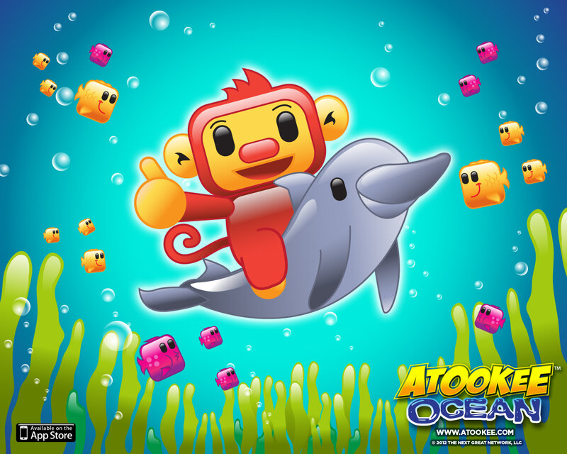 Monkey Riding Dolphin