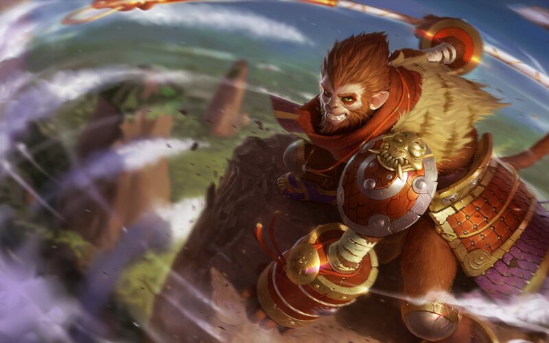 Monkey Warrior in Armor