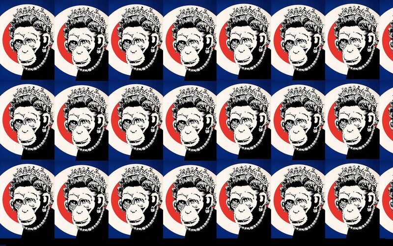 Monkey Wearing Crown