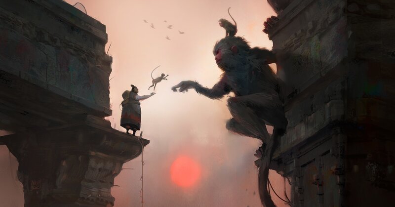 Monkeys and Monk