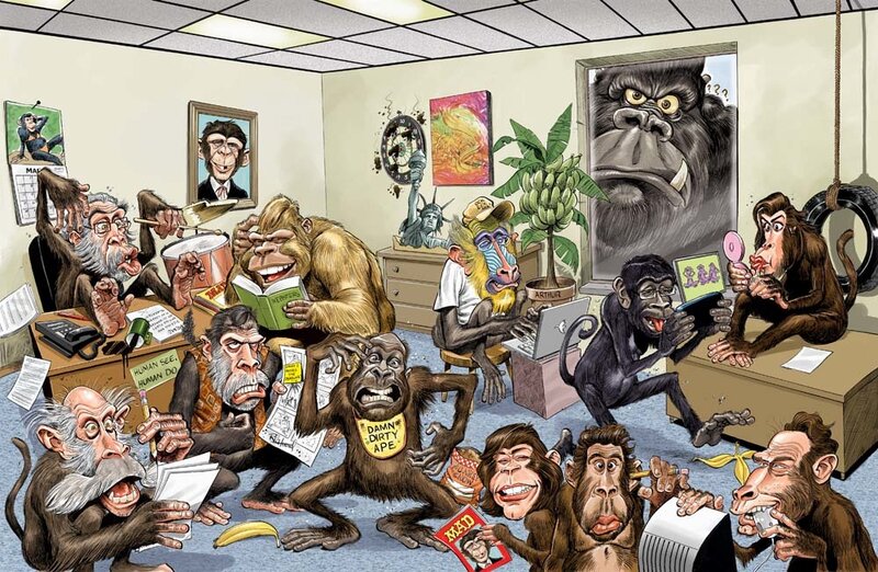 Monkeys in Office