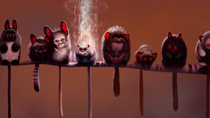 Monkeys on a branch