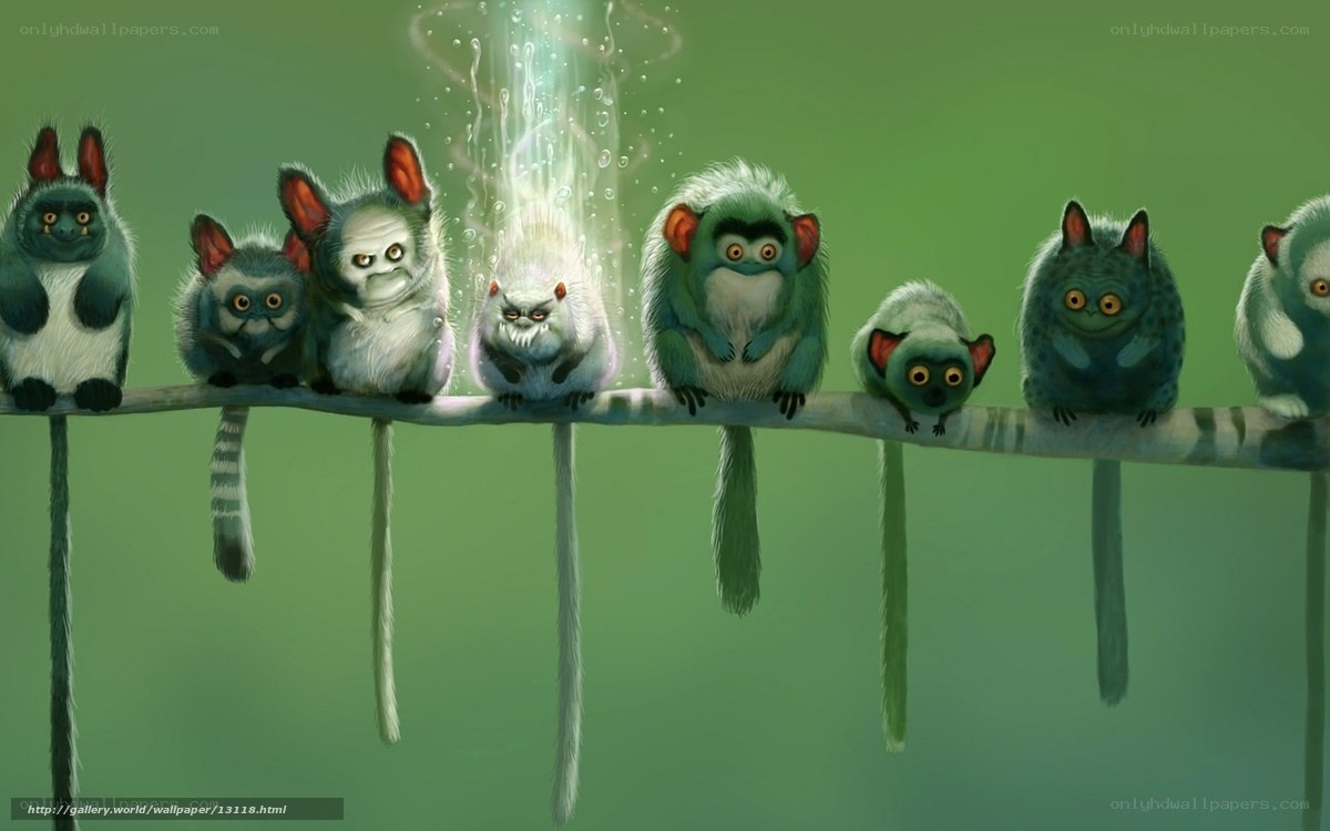 Monkeys on a branch