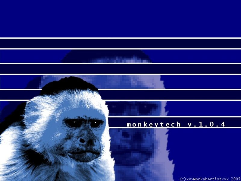 MonkeyTech v1.0.4 splash screen
